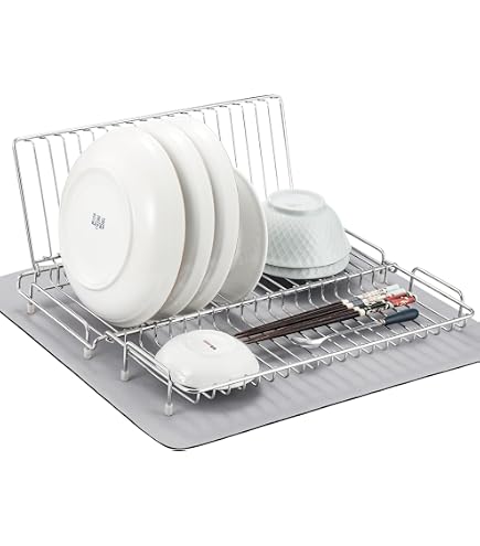 Amazon｜Eva Solo 折りたたみ式食器乾燥ラック 実用的でコンパクトな